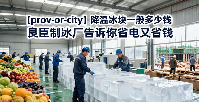 海口降温冰块一般多少钱 良臣制冰厂告诉你省电又省钱